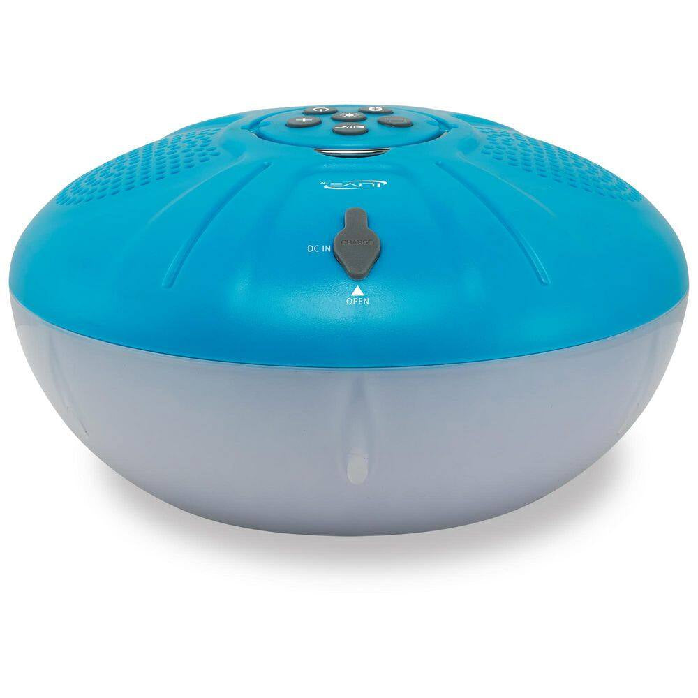 Portable IPX7 Waterproof Wireless Floating Speaker with Color Changing Light Effects
