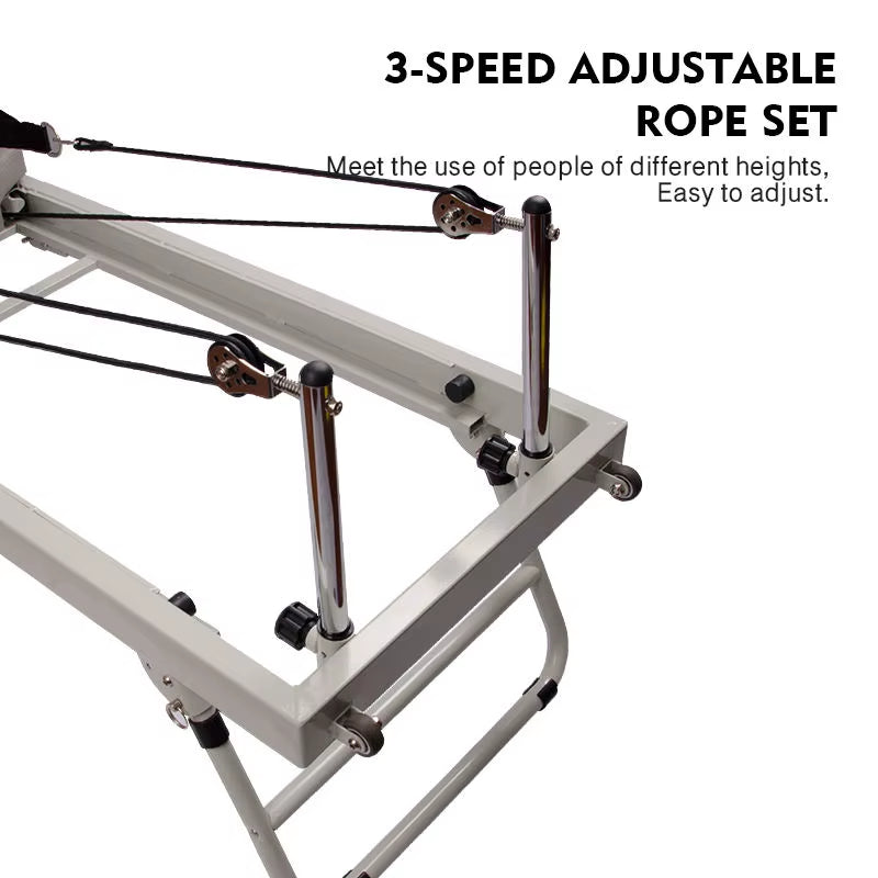 Pilates Reformer Machine Wholesale Yoga Fitness Equipment Home Gym Pilates Equipment Supplier Folding Yoga Bed