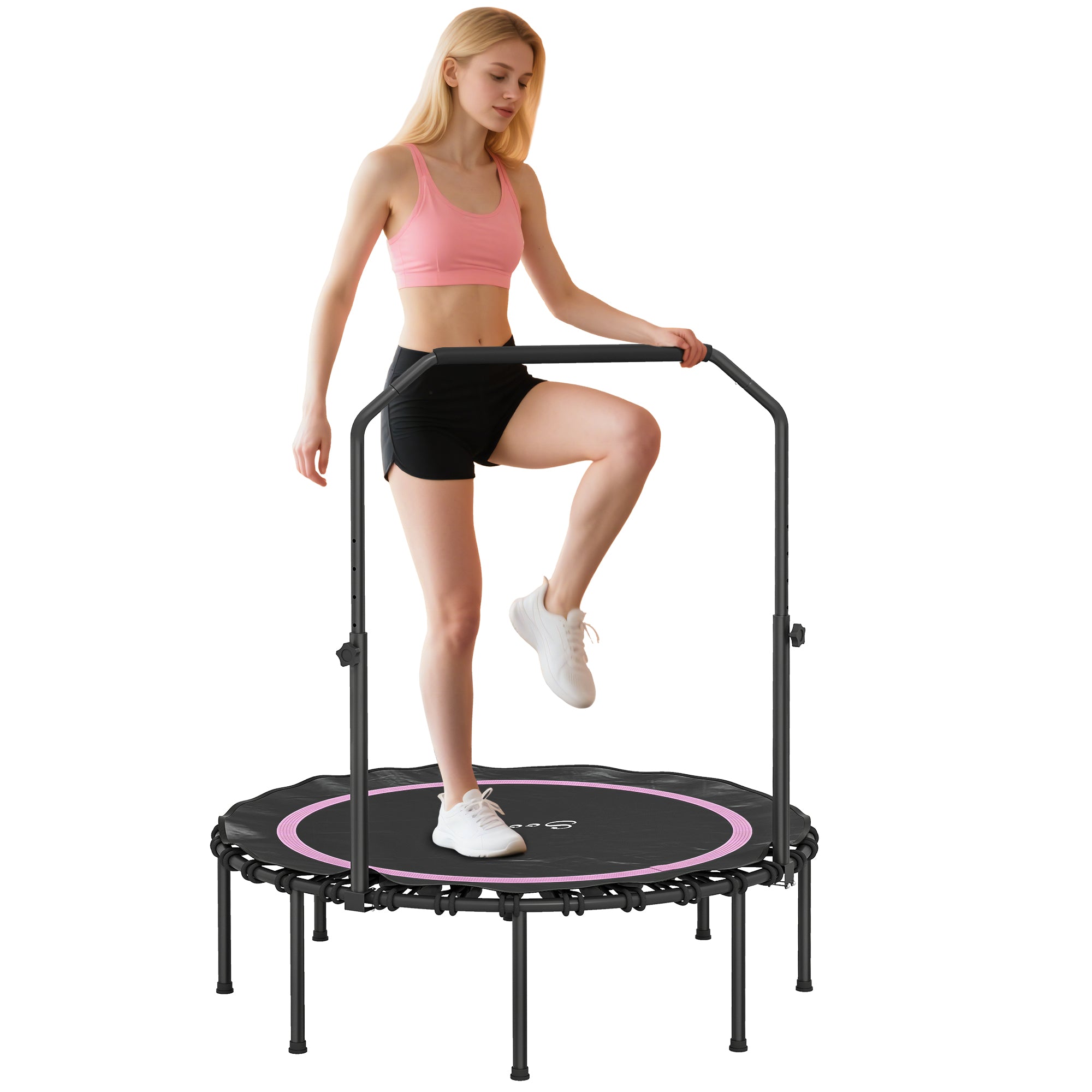 Soozier Rebounder Trampoline for Adults, Foldable Trampoline
