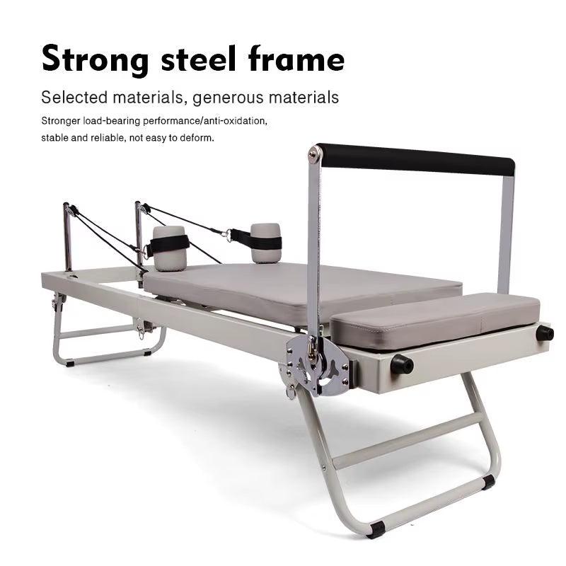 Pilates Reformer Machine Wholesale Yoga Fitness Equipment Home Gym Pilates Equipment Supplier Folding Yoga Bed