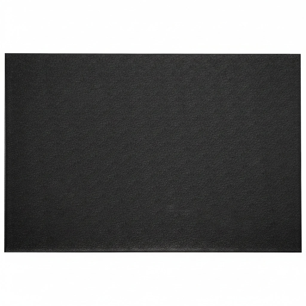 - Bike Mat - Standard Quality Dense Foam Vinyl - Fitness Equipment Mat, Black, 36" X 48"