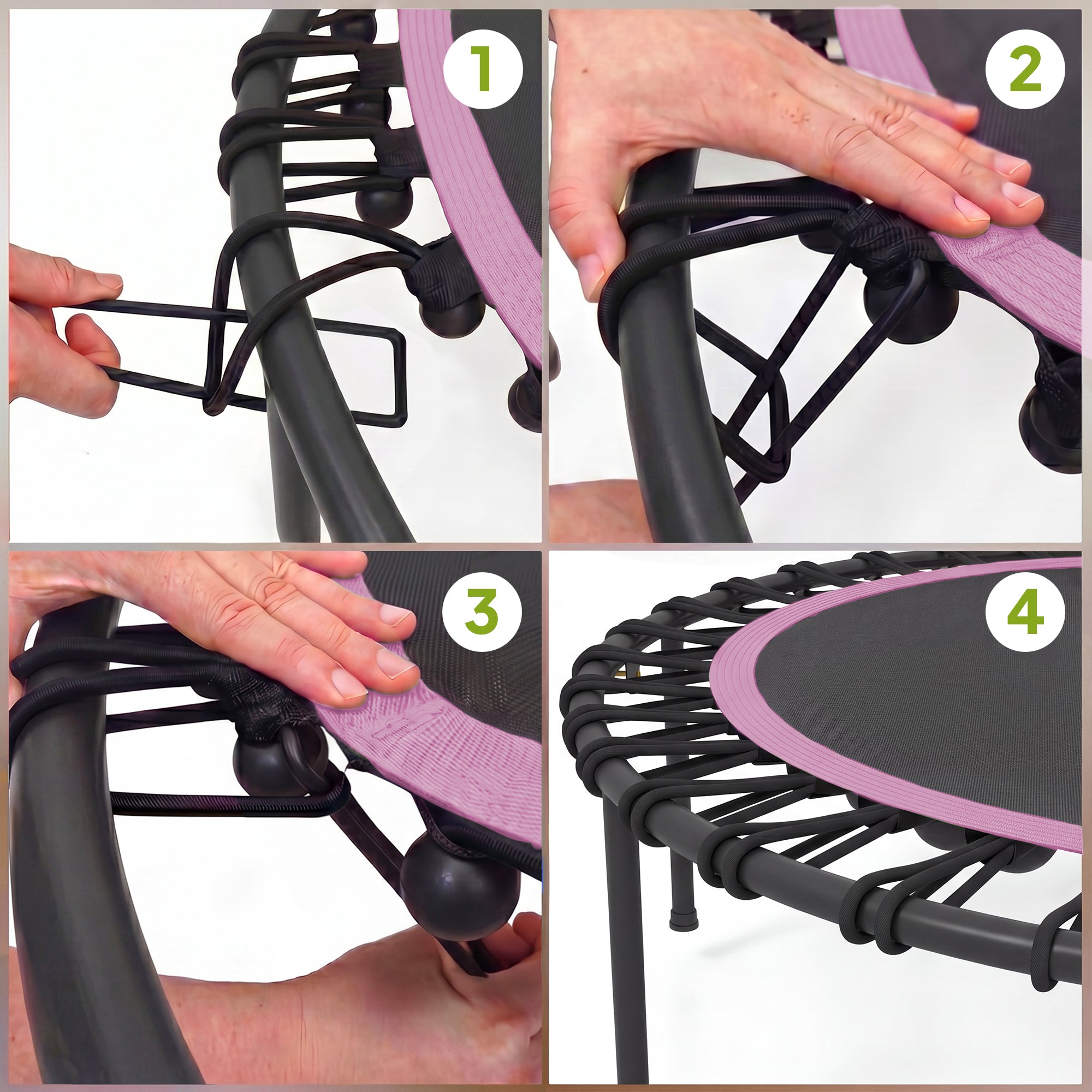 Soozier Rebounder Trampoline for Adults, Foldable Trampoline