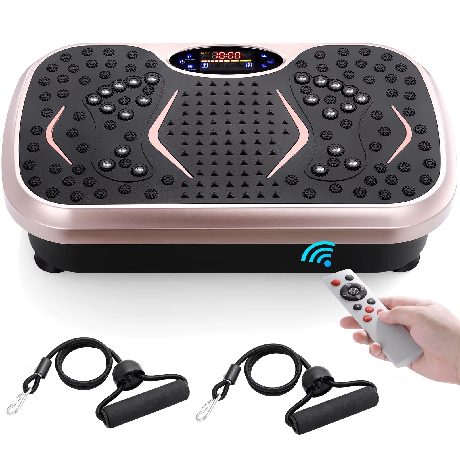 Vibration Plate Exercise Machine, Vibration Plate for Lymphatic Drainage, Whole Body Workout Vibrate Fitness Platform