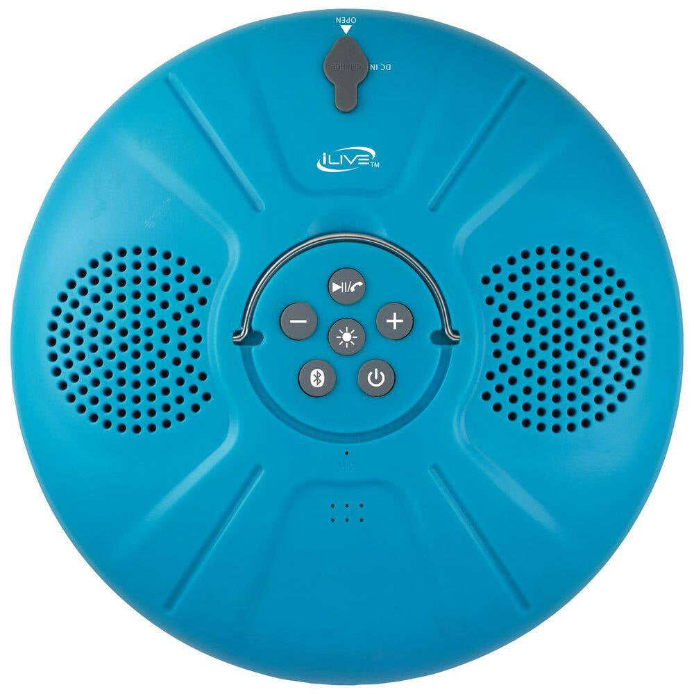 Portable IPX7 Waterproof Wireless Floating Speaker with Color Changing Light Effects