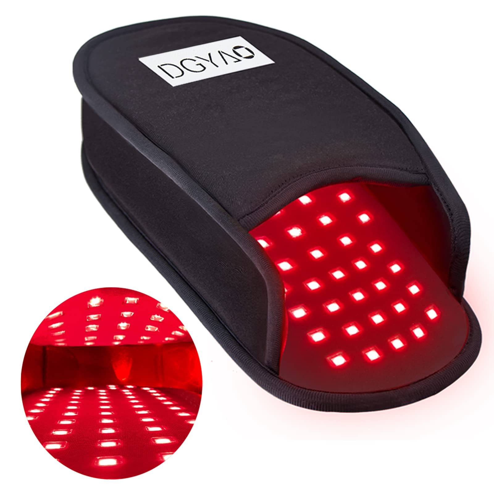 DGQY Upgraded Red Infrared Light Therapy for Feet Pain Relief FDA Cleared LED Light Therapy Slipper Device for Foot Toes Instep Heel Home Use (Ps-hj2)